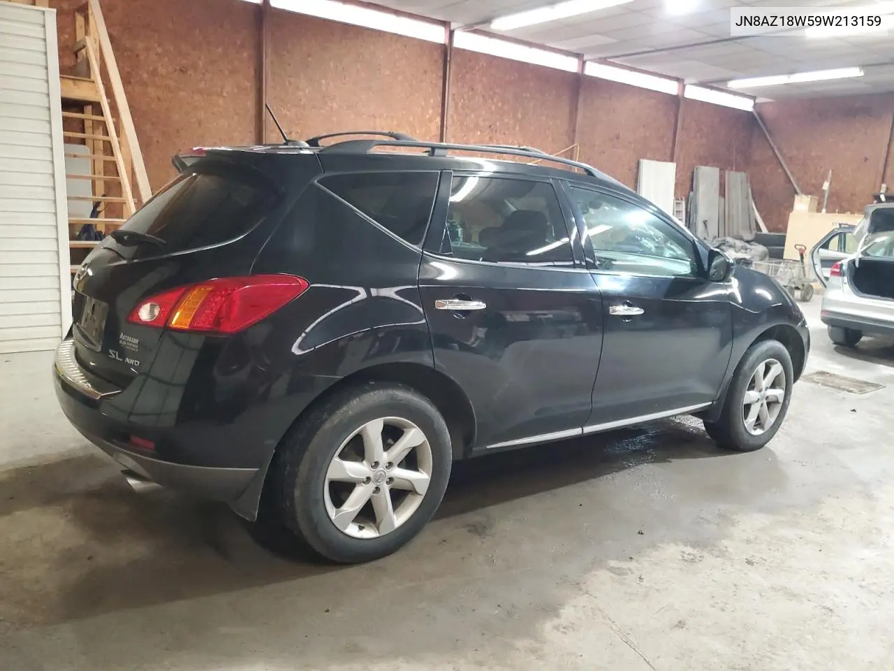 2009 Nissan Murano S VIN: JN8AZ18W59W213159 Lot: 61339005