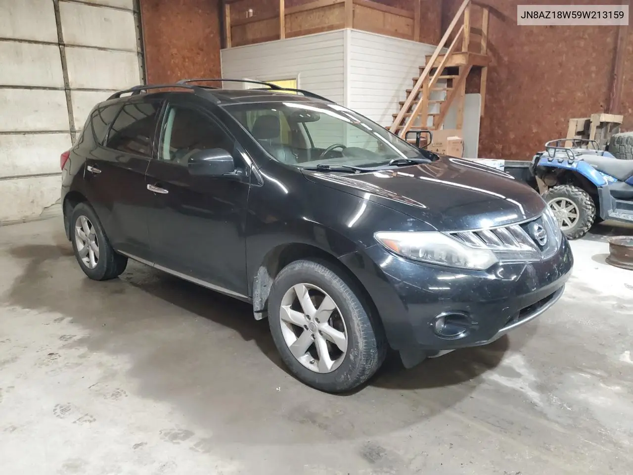 2009 Nissan Murano S VIN: JN8AZ18W59W213159 Lot: 61339005