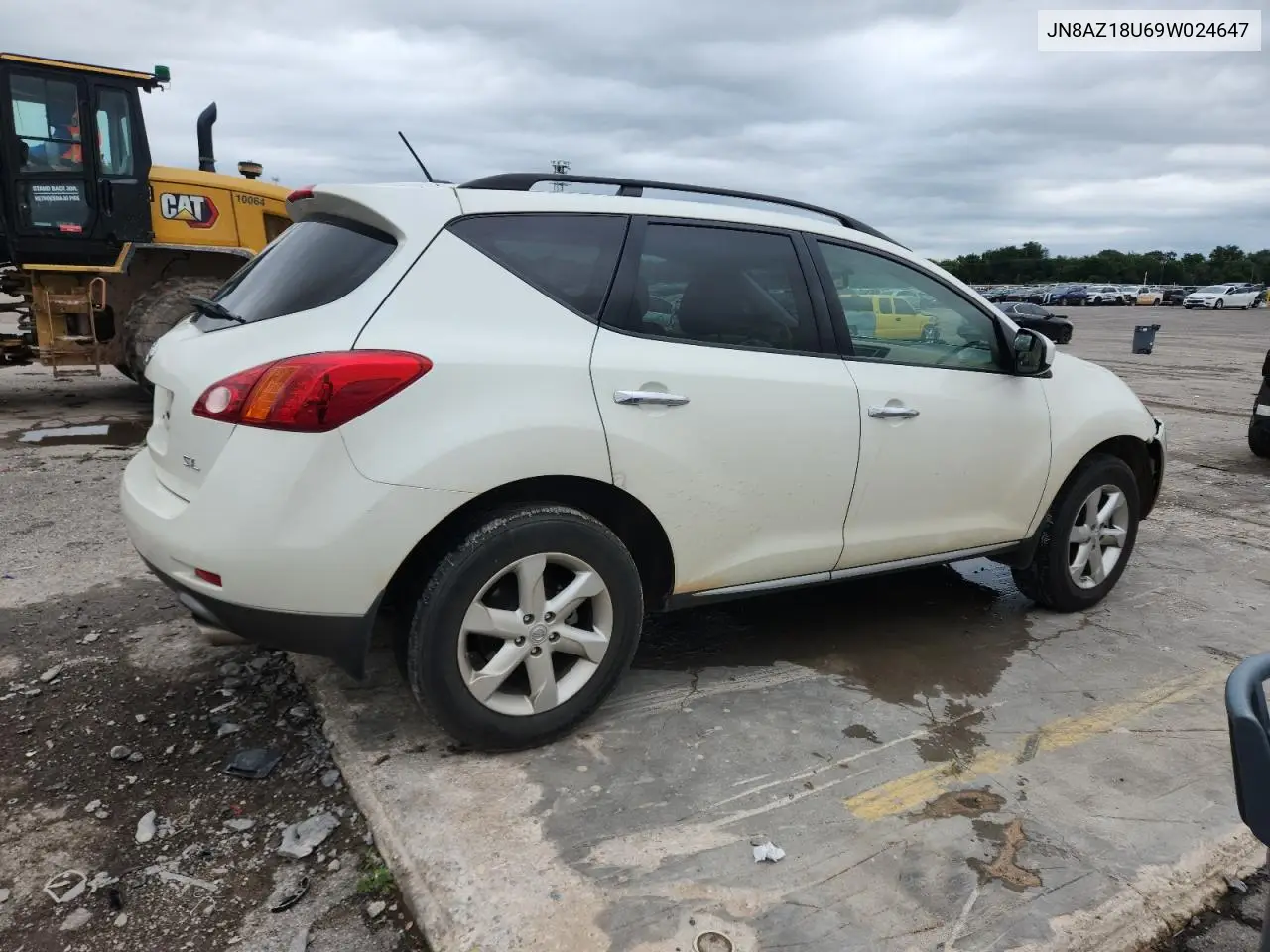 2009 Nissan Murano S VIN: JN8AZ18U69W024647 Lot: 61395495