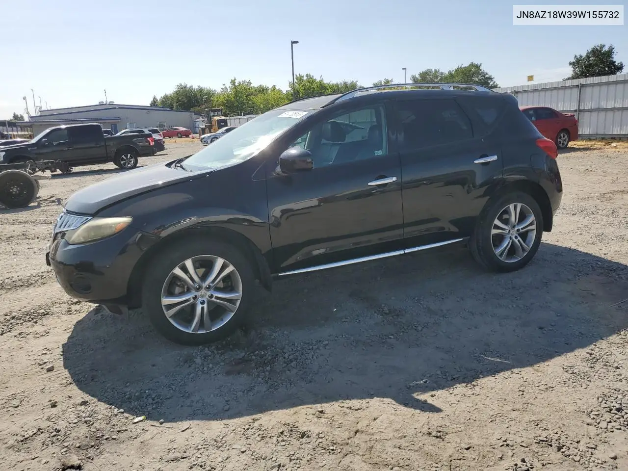 2009 Nissan Murano S VIN: JN8AZ18W39W155732 Lot: 61470515