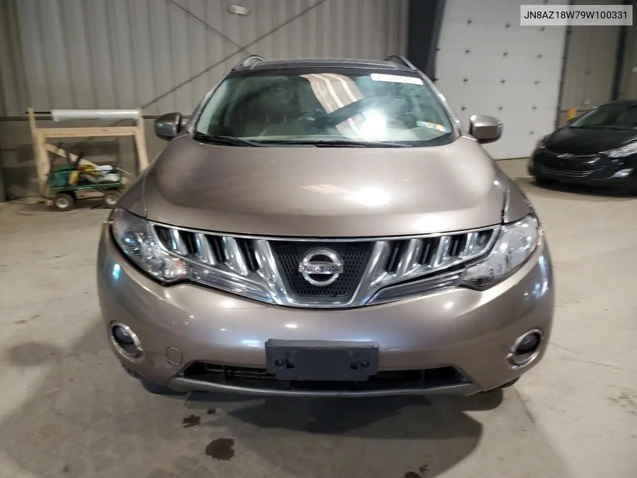 2009 Nissan Murano S VIN: JN8AZ18W79W100331 Lot: 61592935