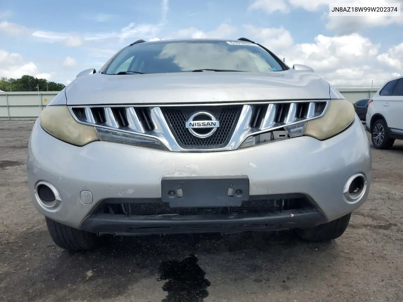 2009 Nissan Murano S VIN: JN8AZ18W99W202374 Lot: 61614645