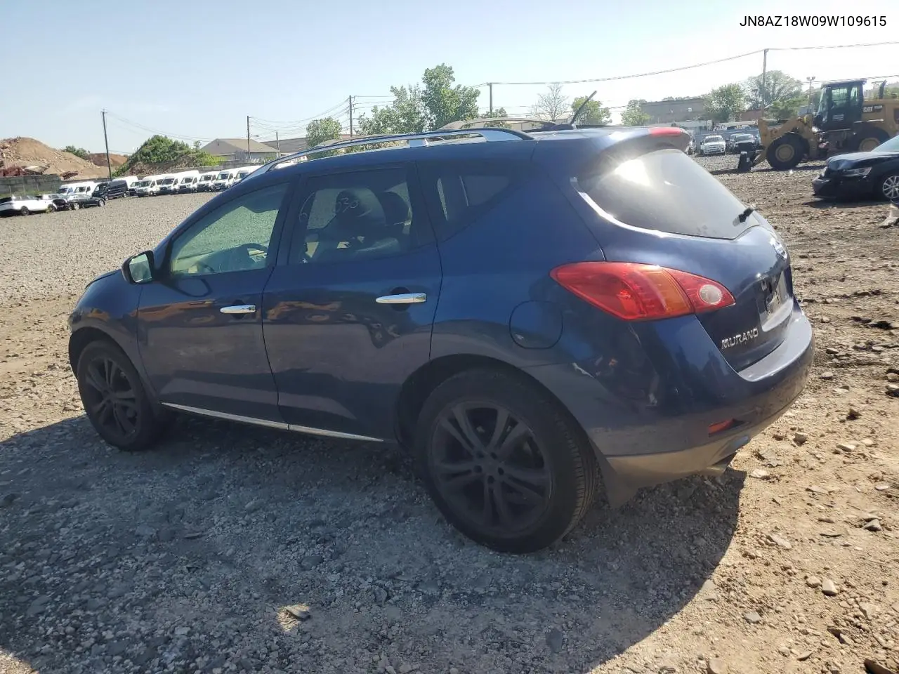 2009 Nissan Murano S VIN: JN8AZ18W09W109615 Lot: 61760305