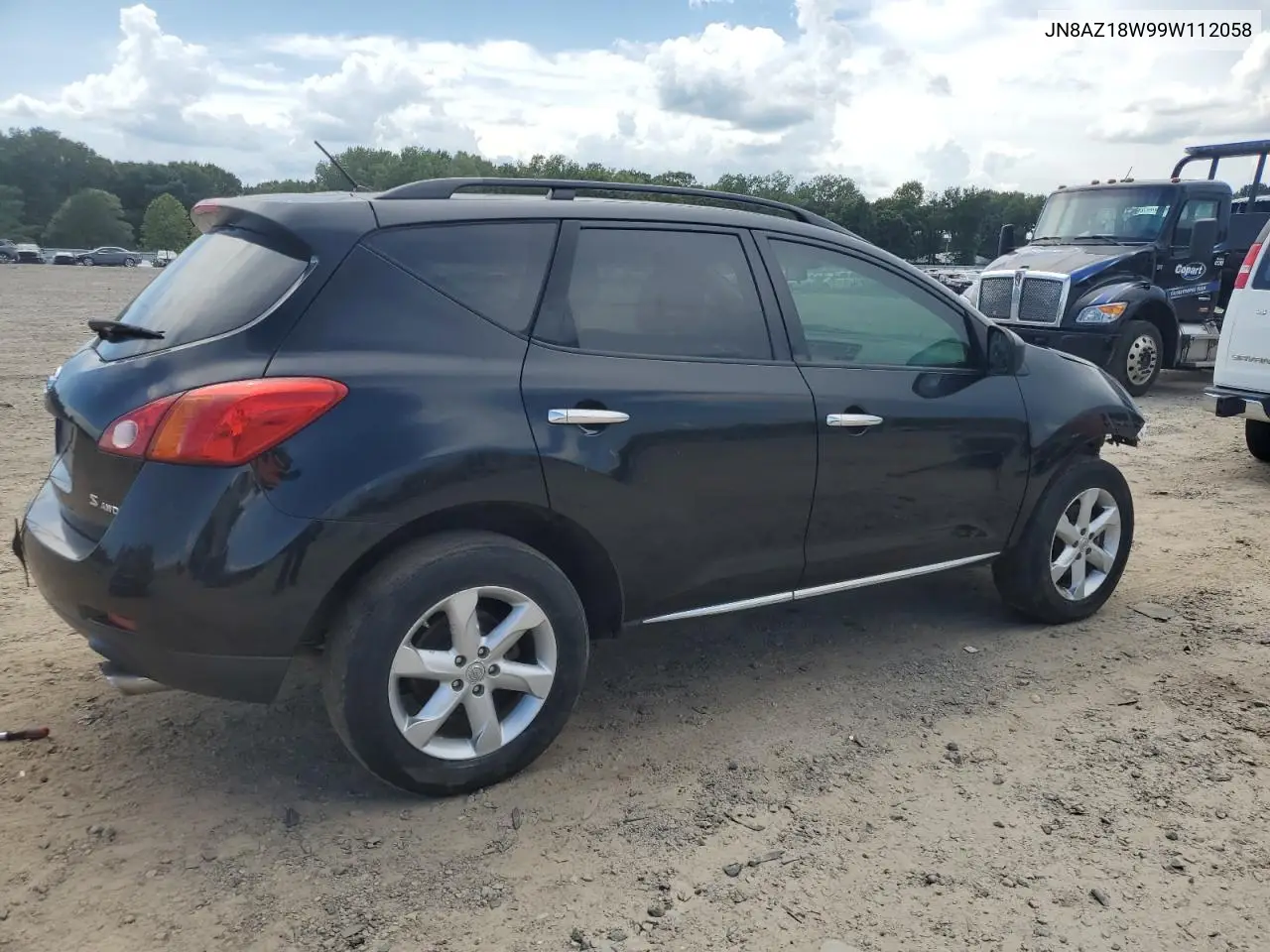 2009 Nissan Murano S VIN: JN8AZ18W99W112058 Lot: 62119875
