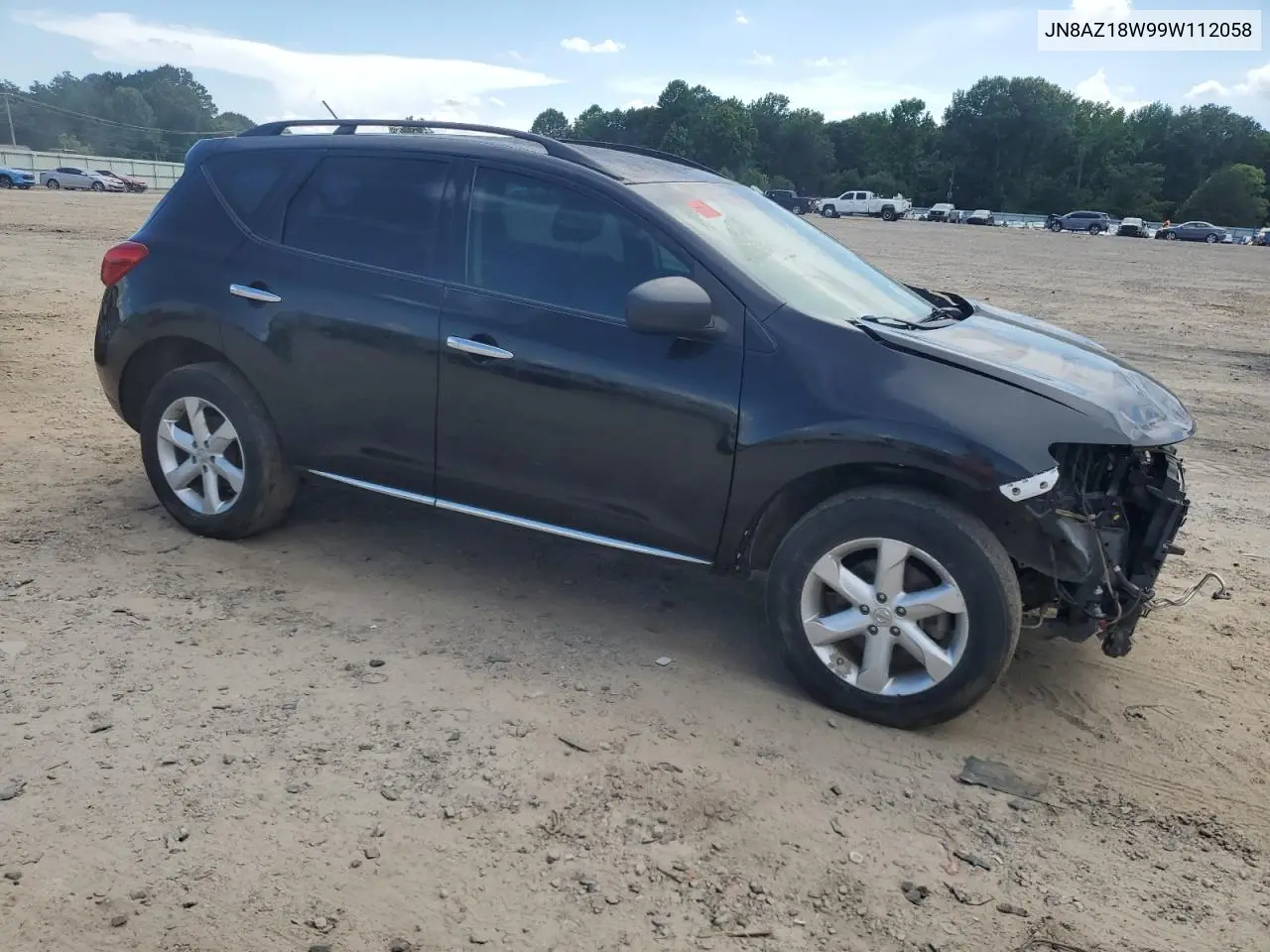 2009 Nissan Murano S VIN: JN8AZ18W99W112058 Lot: 62119875
