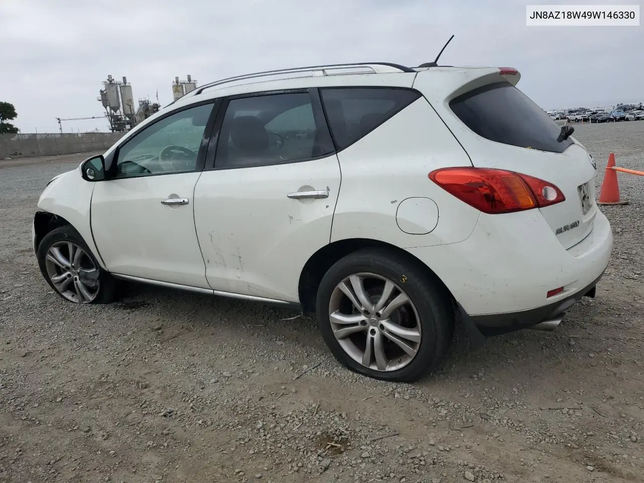 2009 Nissan Murano S VIN: JN8AZ18W49W146330 Lot: 62202955