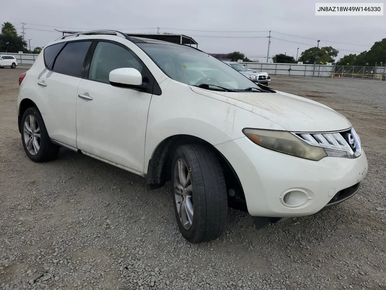 2009 Nissan Murano S VIN: JN8AZ18W49W146330 Lot: 62202955