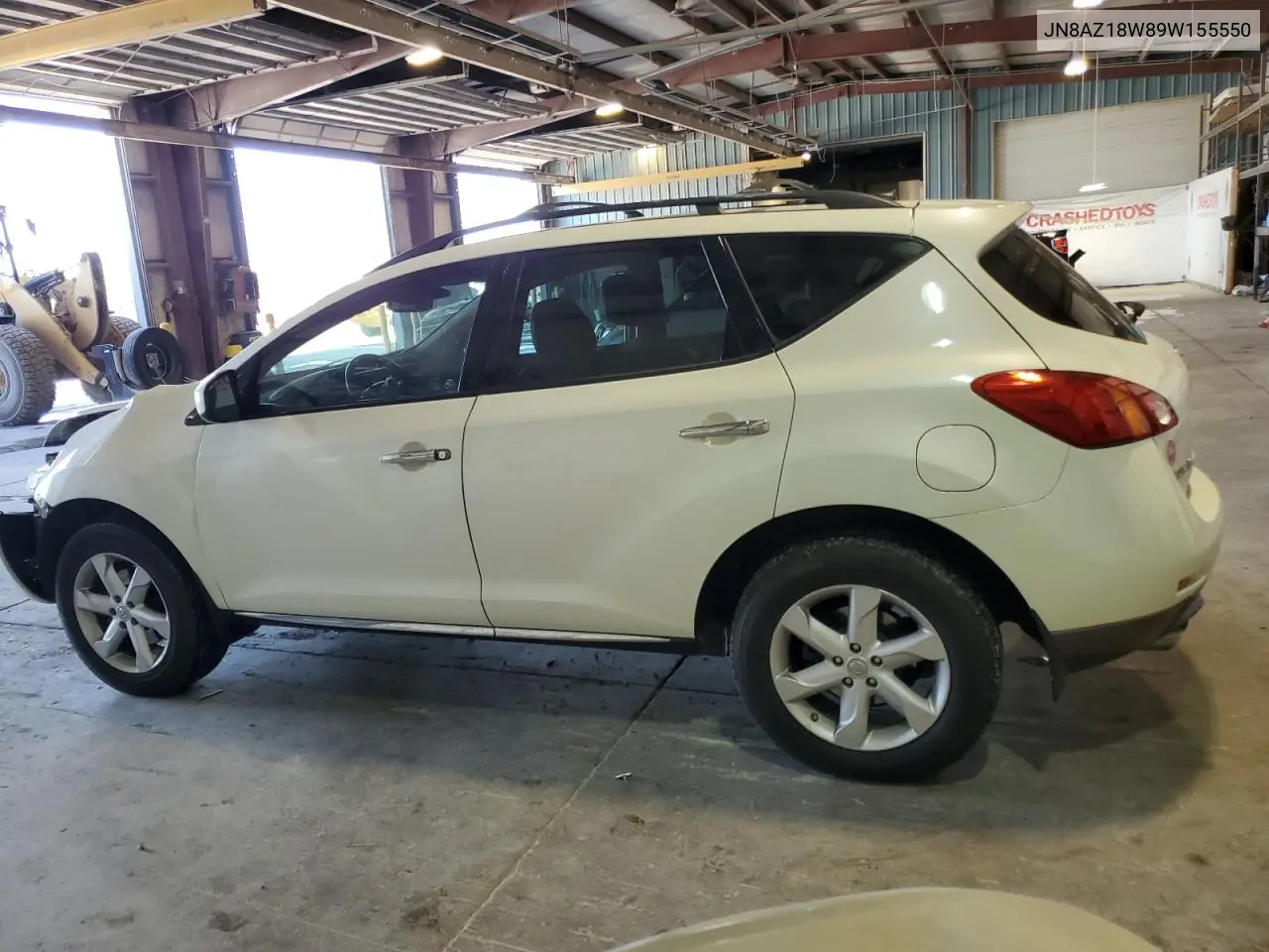 2009 Nissan Murano S VIN: JN8AZ18W89W155550 Lot: 62231215