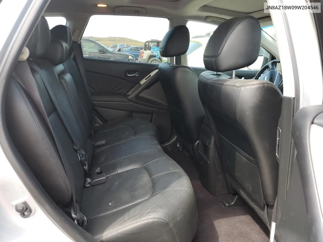 2009 Nissan Murano S VIN: JN8AZ18W09W204546 Lot: 62548855