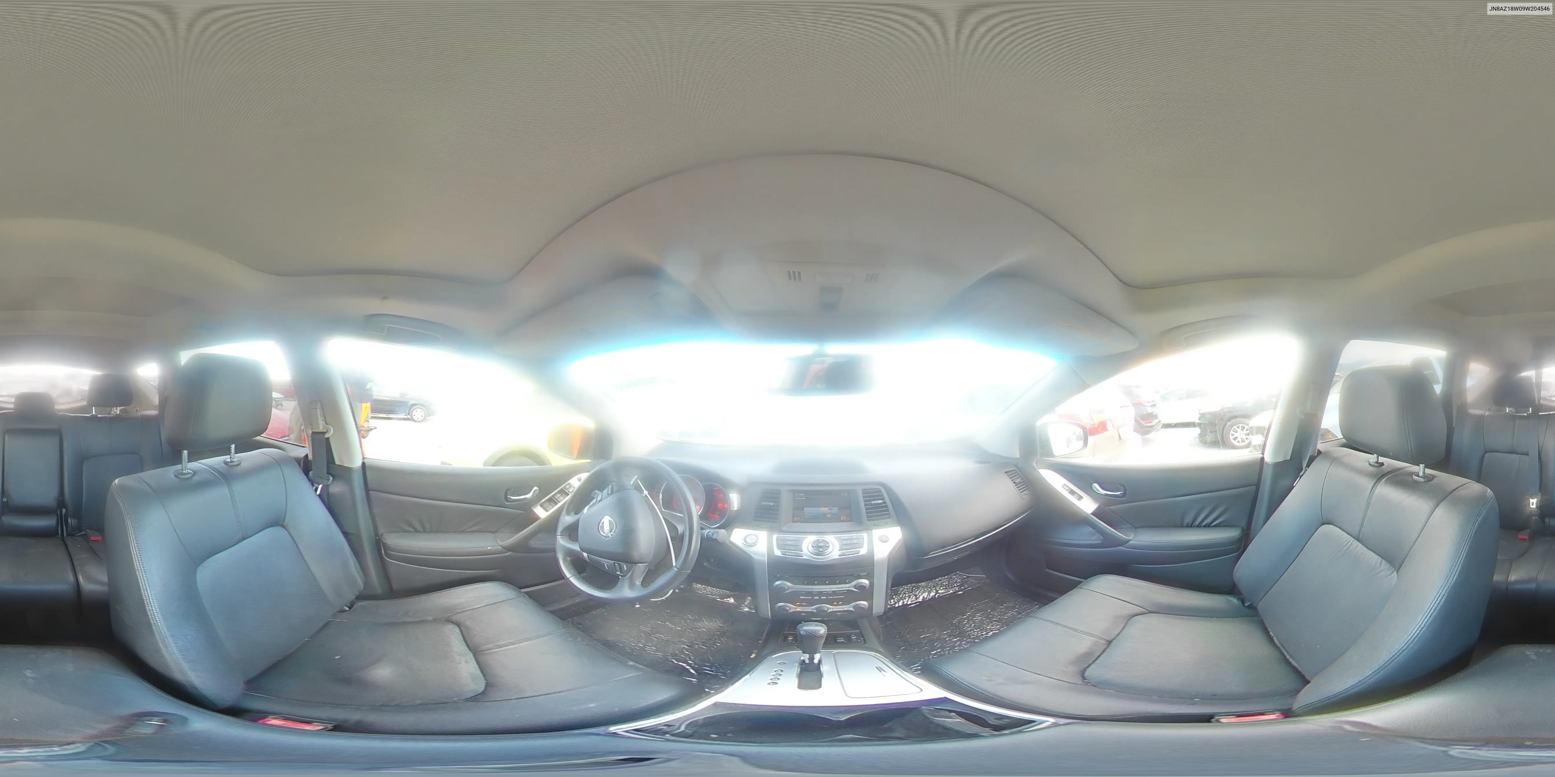 2009 Nissan Murano S VIN: JN8AZ18W09W204546 Lot: 62548855