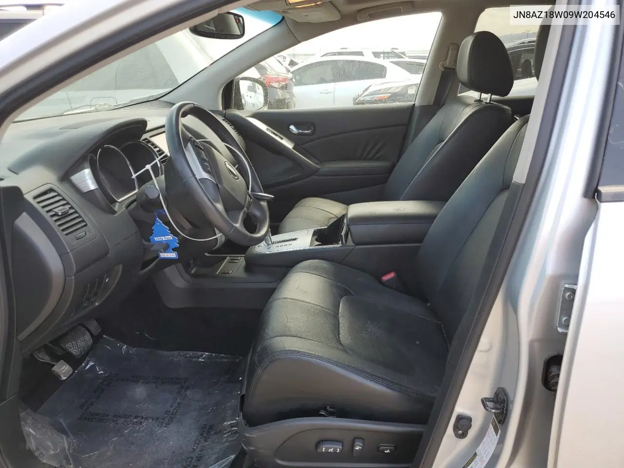 2009 Nissan Murano S VIN: JN8AZ18W09W204546 Lot: 62548855