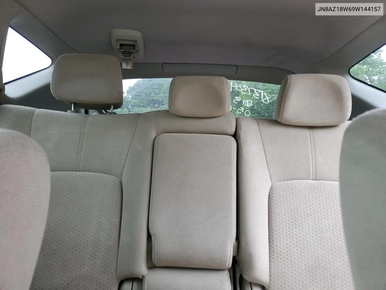 2009 Nissan Murano S VIN: JN8AZ18W69W144157 Lot: 62693255