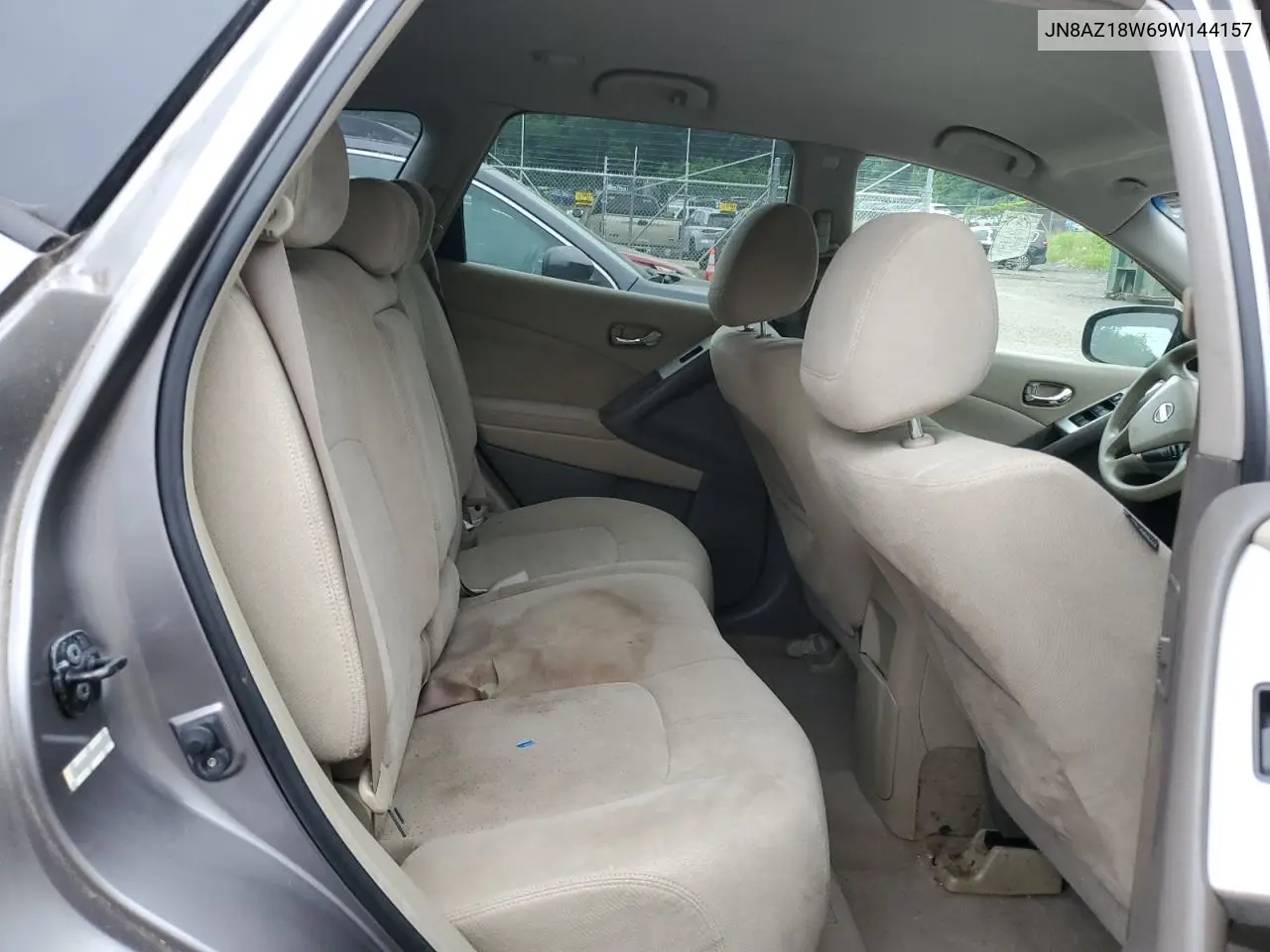 2009 Nissan Murano S VIN: JN8AZ18W69W144157 Lot: 62693255