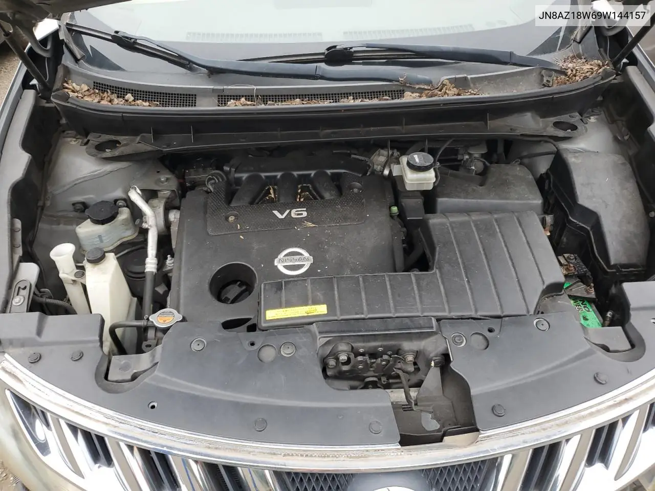 2009 Nissan Murano S VIN: JN8AZ18W69W144157 Lot: 62693255