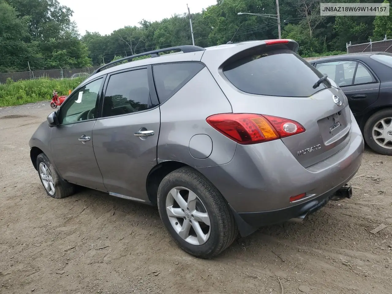 2009 Nissan Murano S VIN: JN8AZ18W69W144157 Lot: 62693255