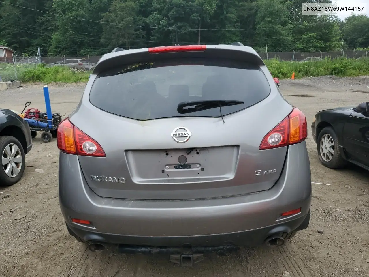 2009 Nissan Murano S VIN: JN8AZ18W69W144157 Lot: 62693255