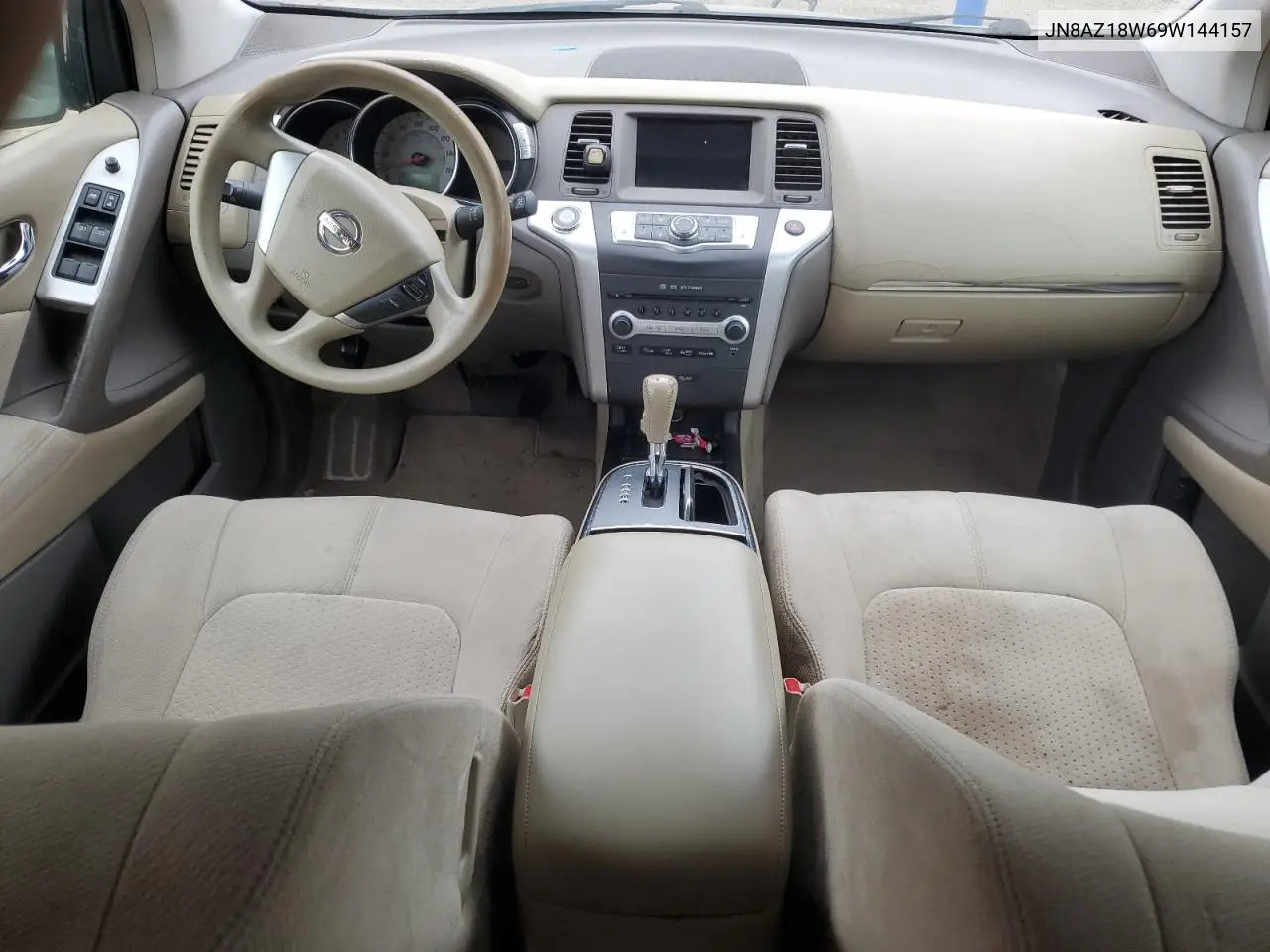 2009 Nissan Murano S VIN: JN8AZ18W69W144157 Lot: 62693255