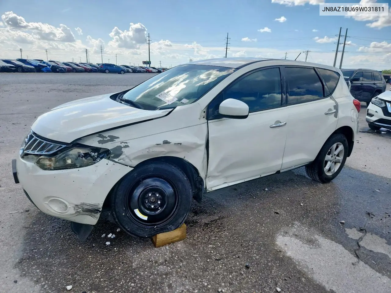 2009 Nissan Murano S VIN: JN8AZ18U69W031811 Lot: 62774485