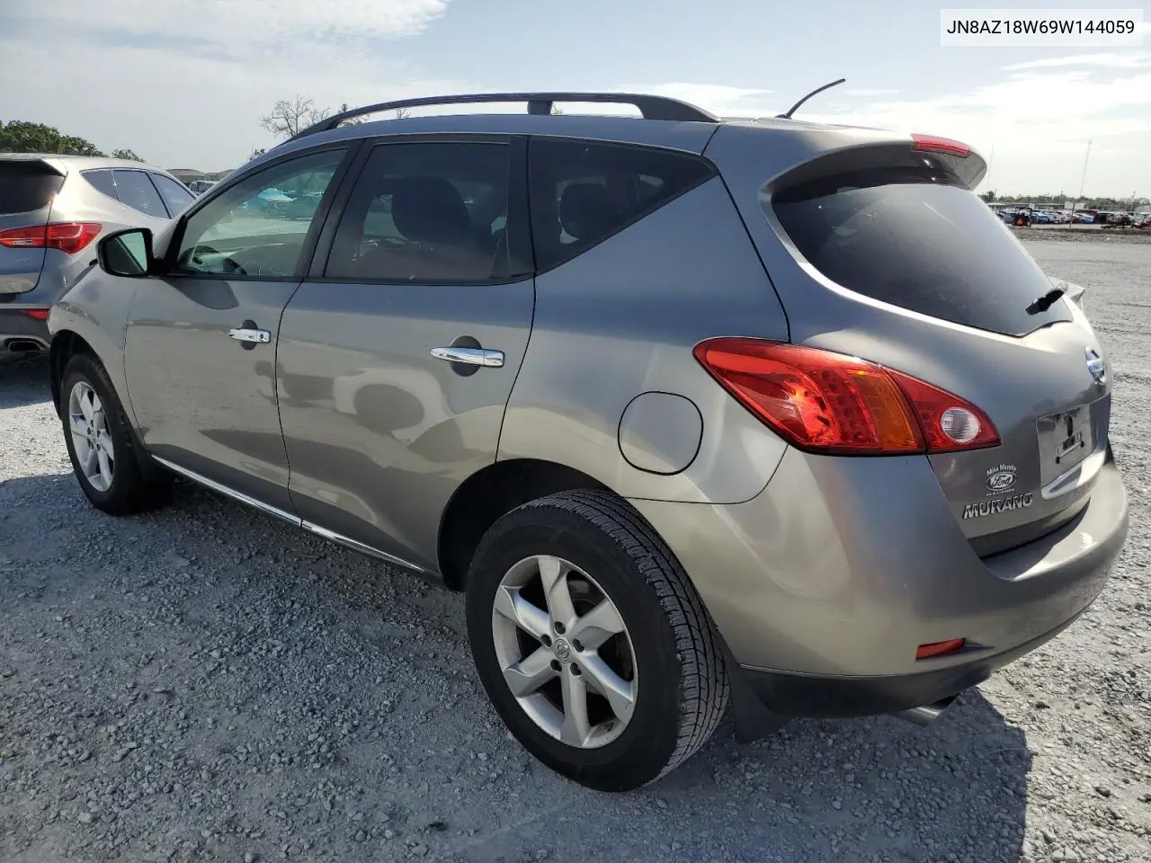 2009 Nissan Murano S VIN: JN8AZ18W69W144059 Lot: 63106505