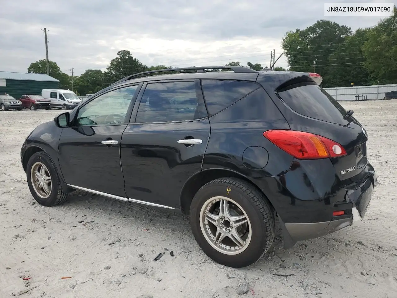 2009 Nissan Murano S VIN: JN8AZ18U59W017690 Lot: 63127875
