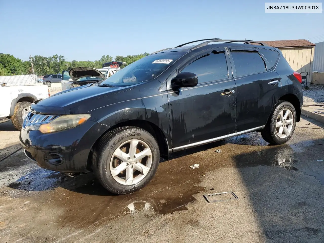 2009 Nissan Murano S VIN: JN8AZ18U39W003013 Lot: 63609295