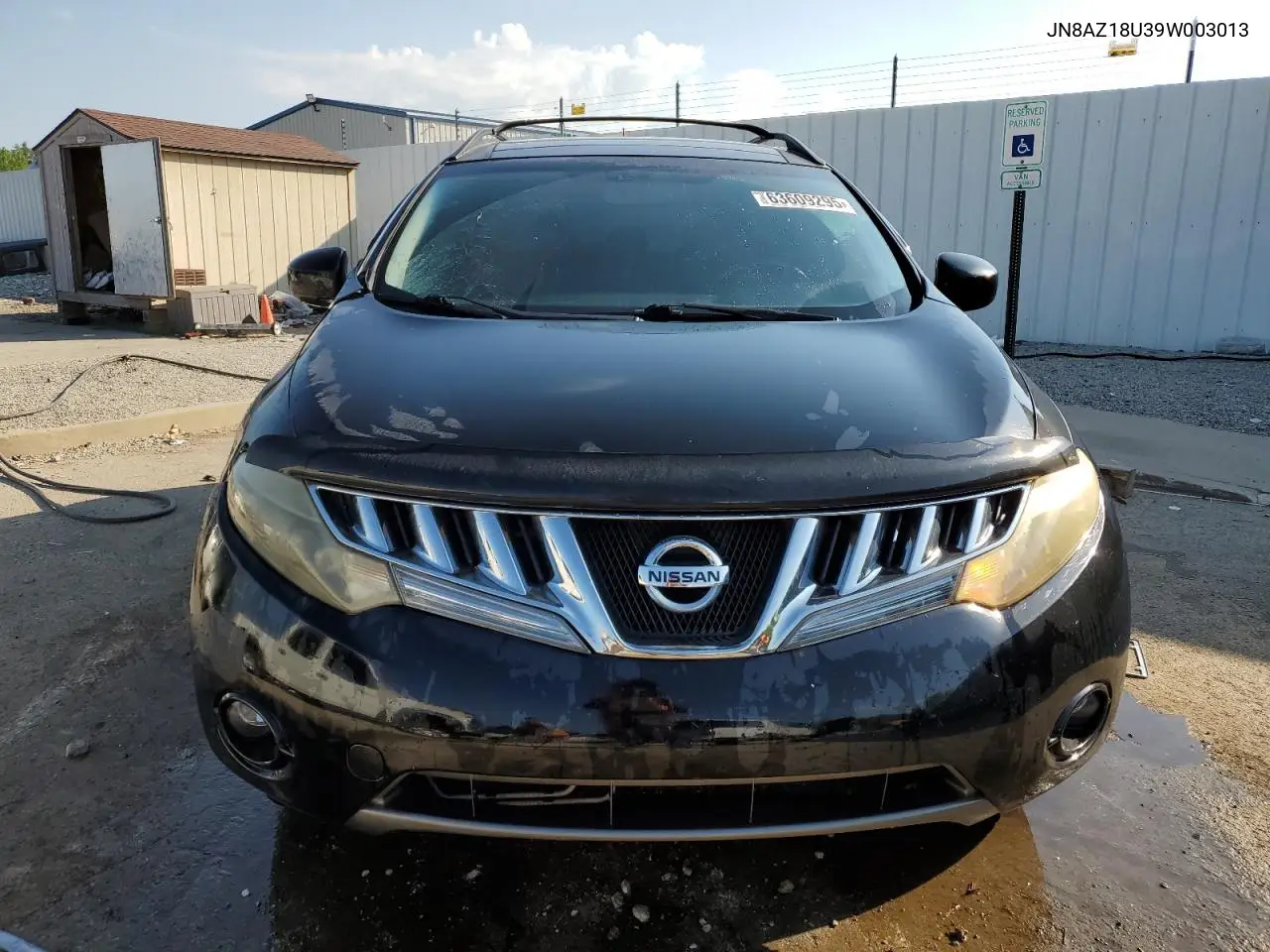 2009 Nissan Murano S VIN: JN8AZ18U39W003013 Lot: 63609295