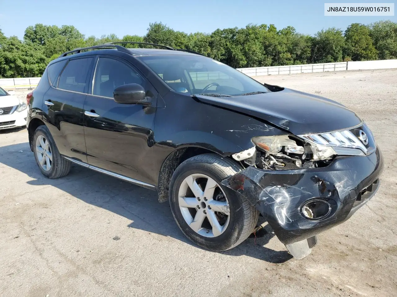 2009 Nissan Murano S VIN: JN8AZ18U59W016751 Lot: 64973515