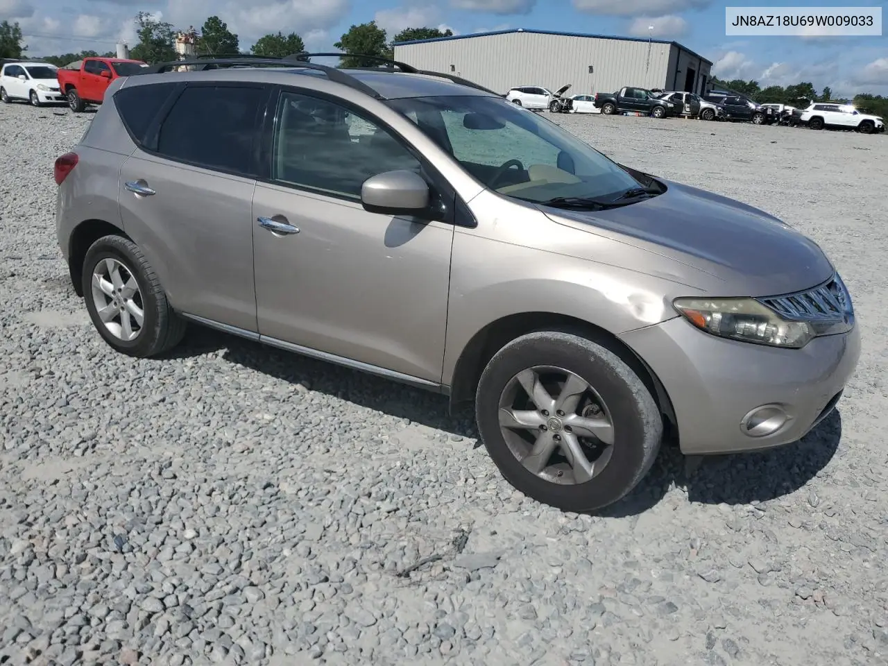 2009 Nissan Murano S VIN: JN8AZ18U69W009033 Lot: 65164405