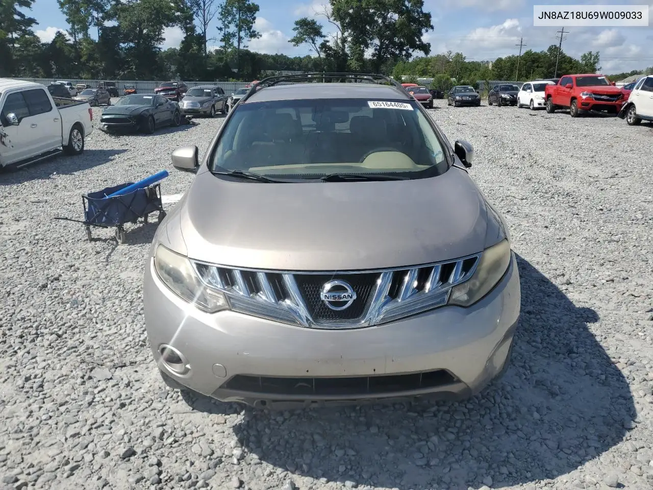 2009 Nissan Murano S VIN: JN8AZ18U69W009033 Lot: 65164405