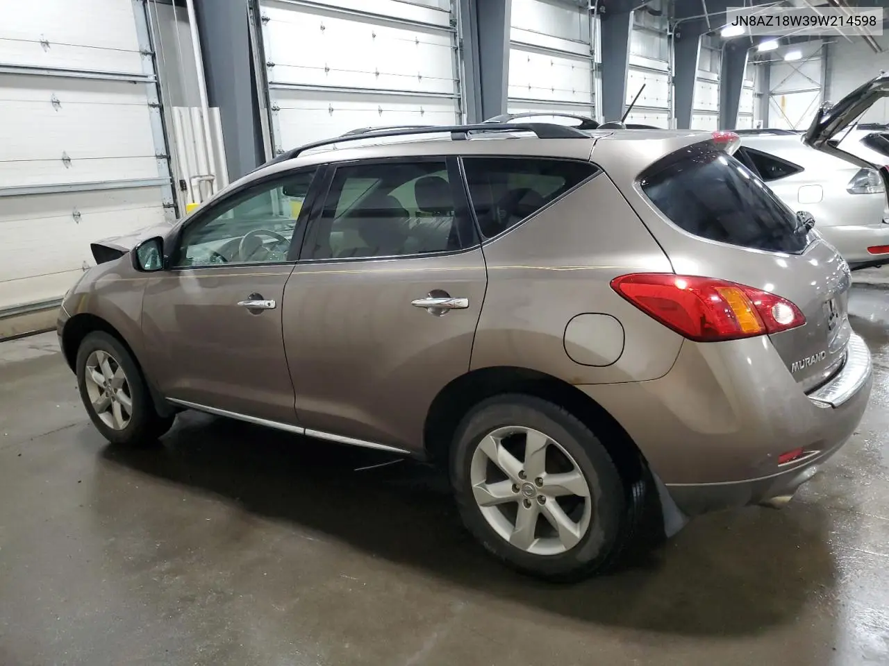 2009 Nissan Murano S VIN: JN8AZ18W39W214598 Lot: 65341895
