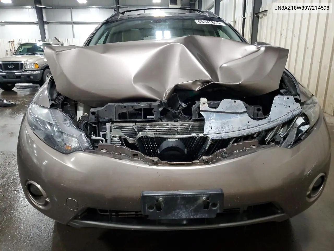2009 Nissan Murano S VIN: JN8AZ18W39W214598 Lot: 65341895