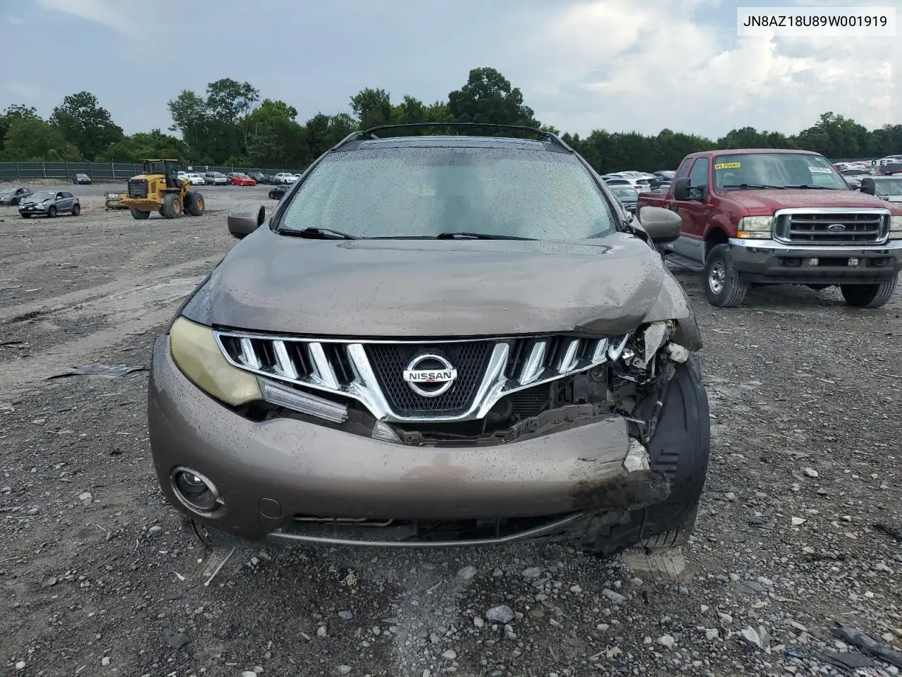 2009 Nissan Murano S VIN: JN8AZ18U89W001919 Lot: 65526435