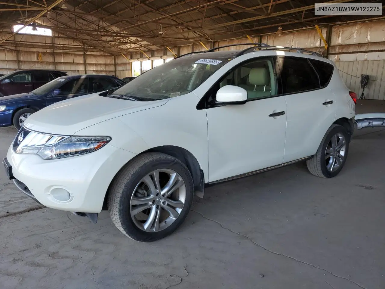 2009 Nissan Murano S VIN: JN8AZ18W19W122275 Lot: 65629885
