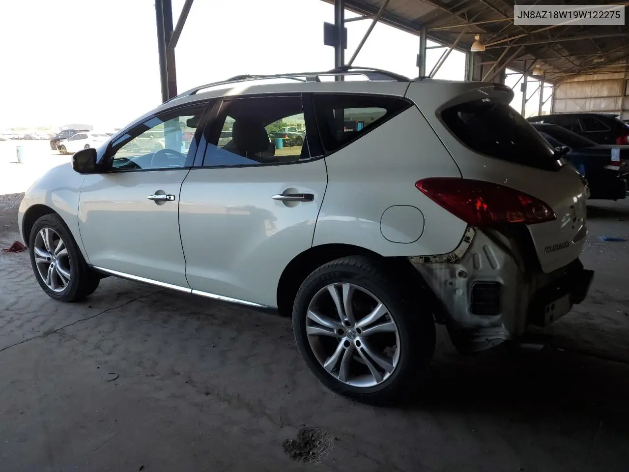 2009 Nissan Murano S VIN: JN8AZ18W19W122275 Lot: 65629885
