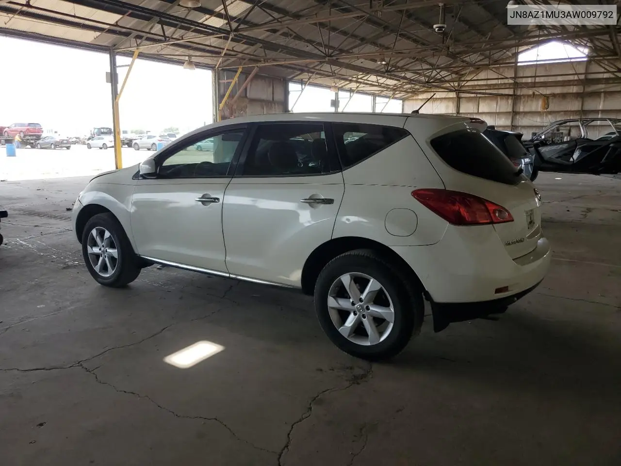 2010 Nissan Murano S VIN: JN8AZ1MU3AW009792 Lot: 63213745