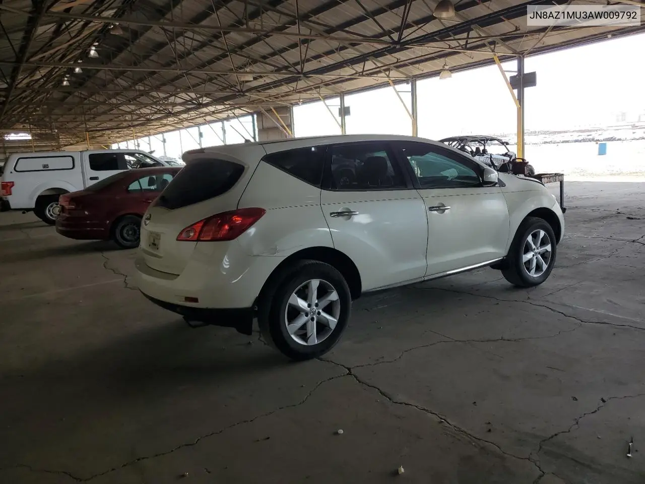 2010 Nissan Murano S VIN: JN8AZ1MU3AW009792 Lot: 63213745