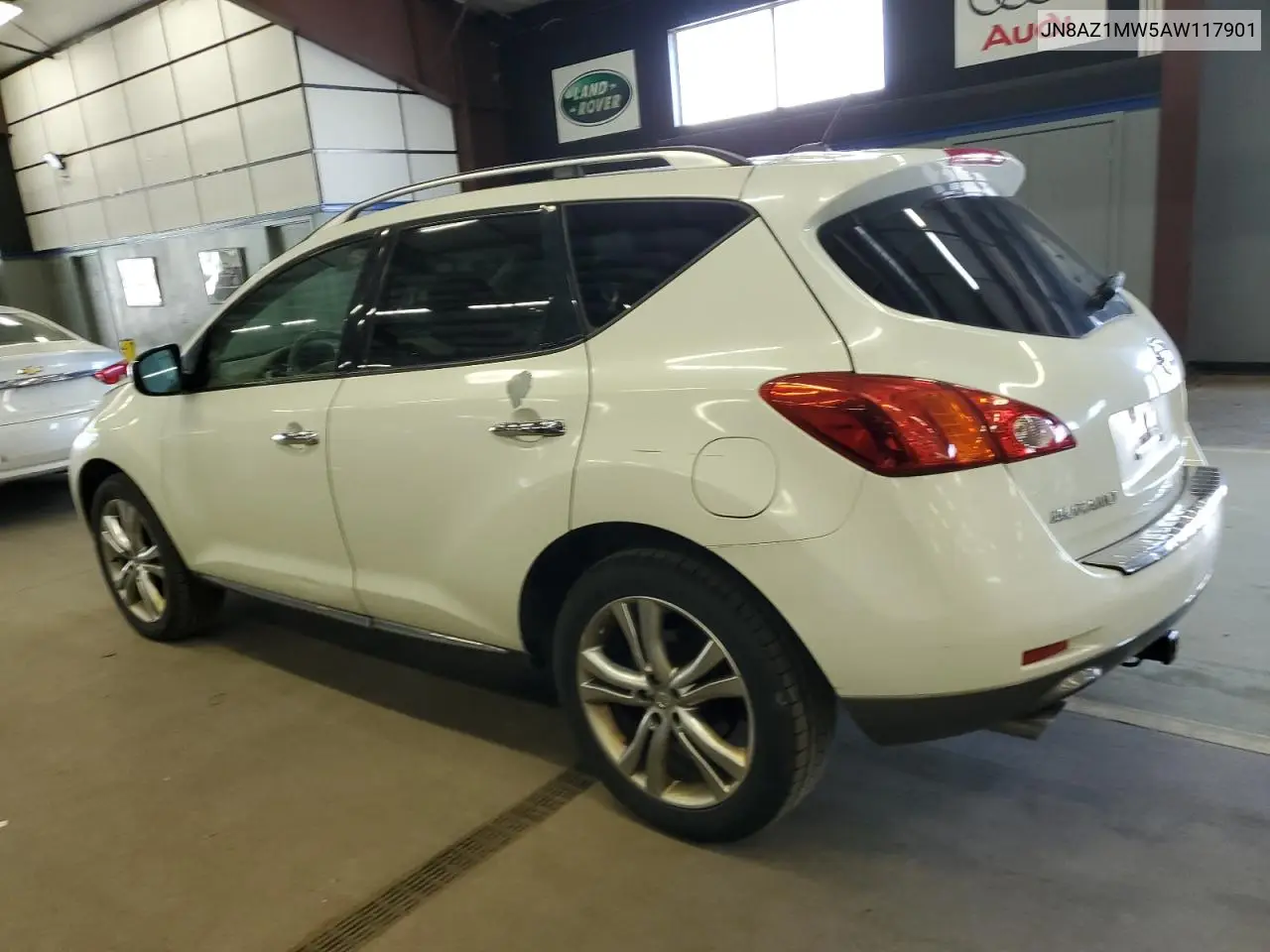 2010 Nissan Murano S VIN: JN8AZ1MW5AW117901 Lot: 63301175