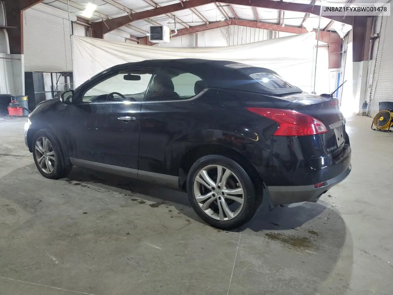 2011 Nissan Murano Crosscabriolet VIN: JN8AZ1FYXBW001478 Lot: 56696625
