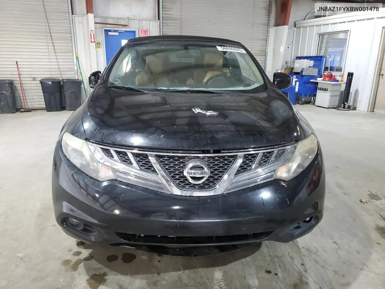 2011 Nissan Murano Crosscabriolet VIN: JN8AZ1FYXBW001478 Lot: 56696625