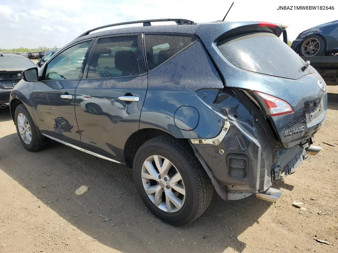 2011 Nissan Murano S VIN: JN8AZ1MW8BW182646 Lot: 57039095