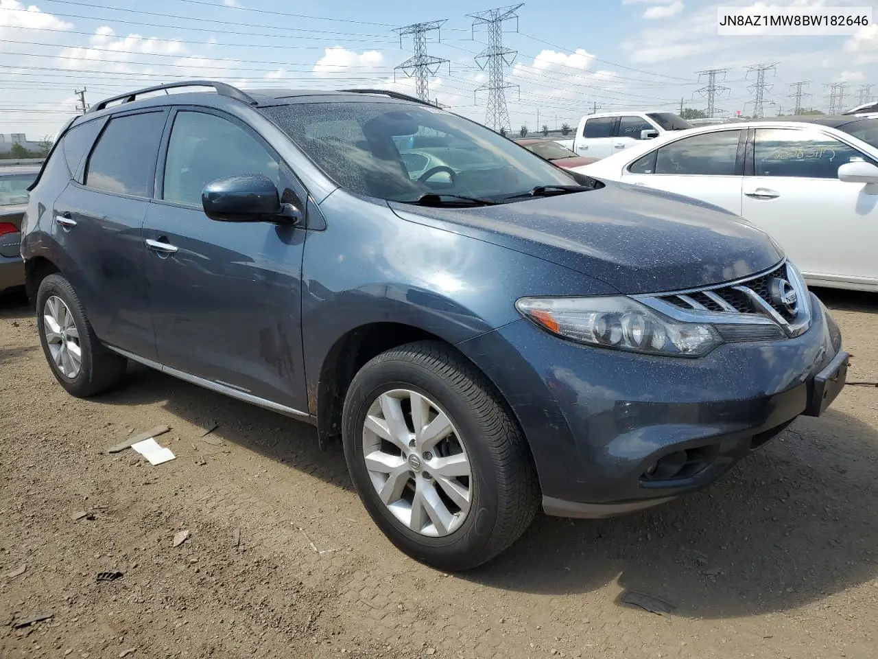 2011 Nissan Murano S VIN: JN8AZ1MW8BW182646 Lot: 57039095