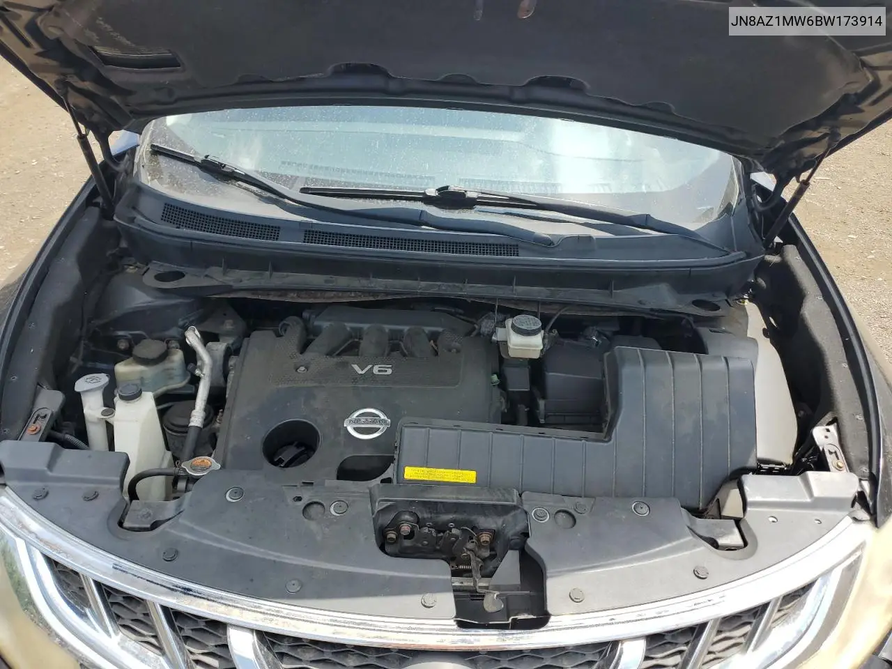 2011 Nissan Murano S VIN: JN8AZ1MW6BW173914 Lot: 62660685