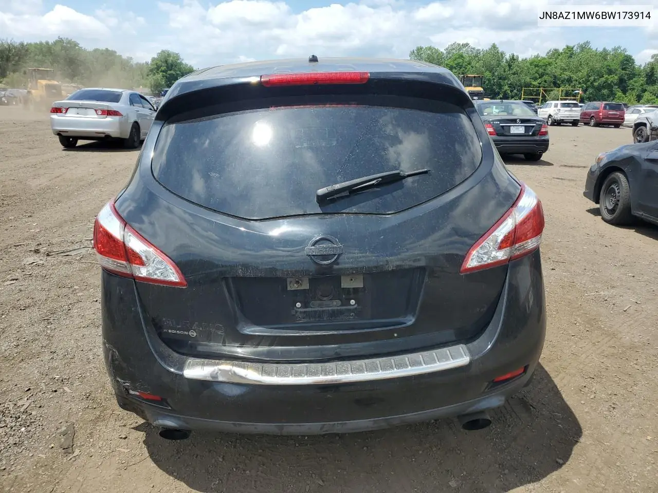 2011 Nissan Murano S VIN: JN8AZ1MW6BW173914 Lot: 62660685
