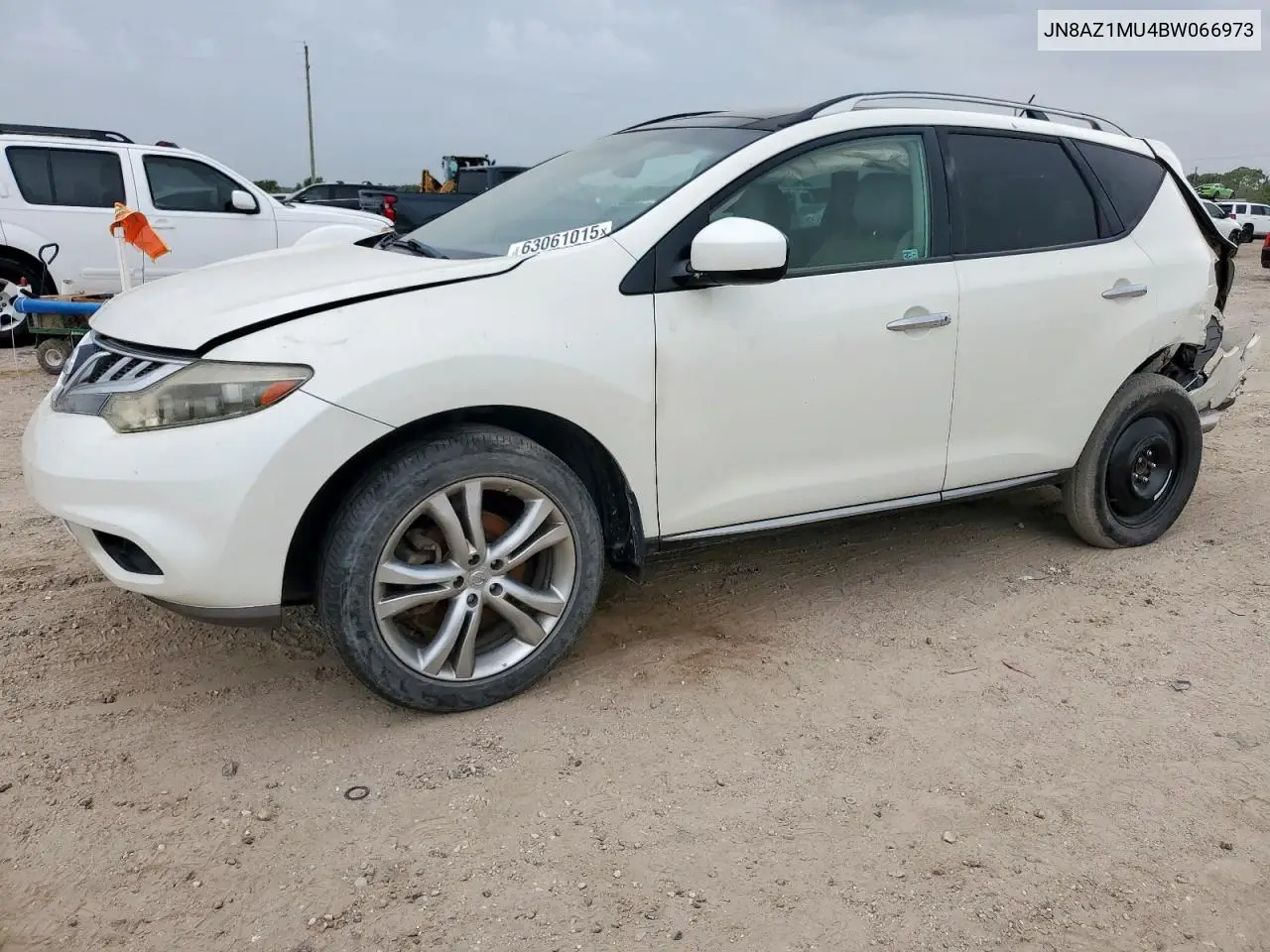 2011 Nissan Murano S VIN: JN8AZ1MU4BW066973 Lot: 63061015