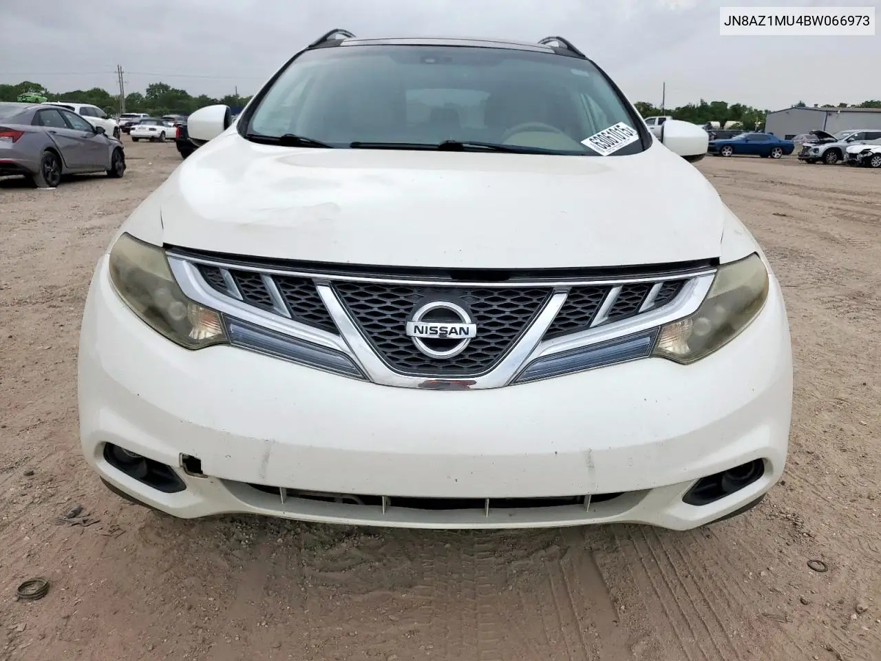 2011 Nissan Murano S VIN: JN8AZ1MU4BW066973 Lot: 63061015