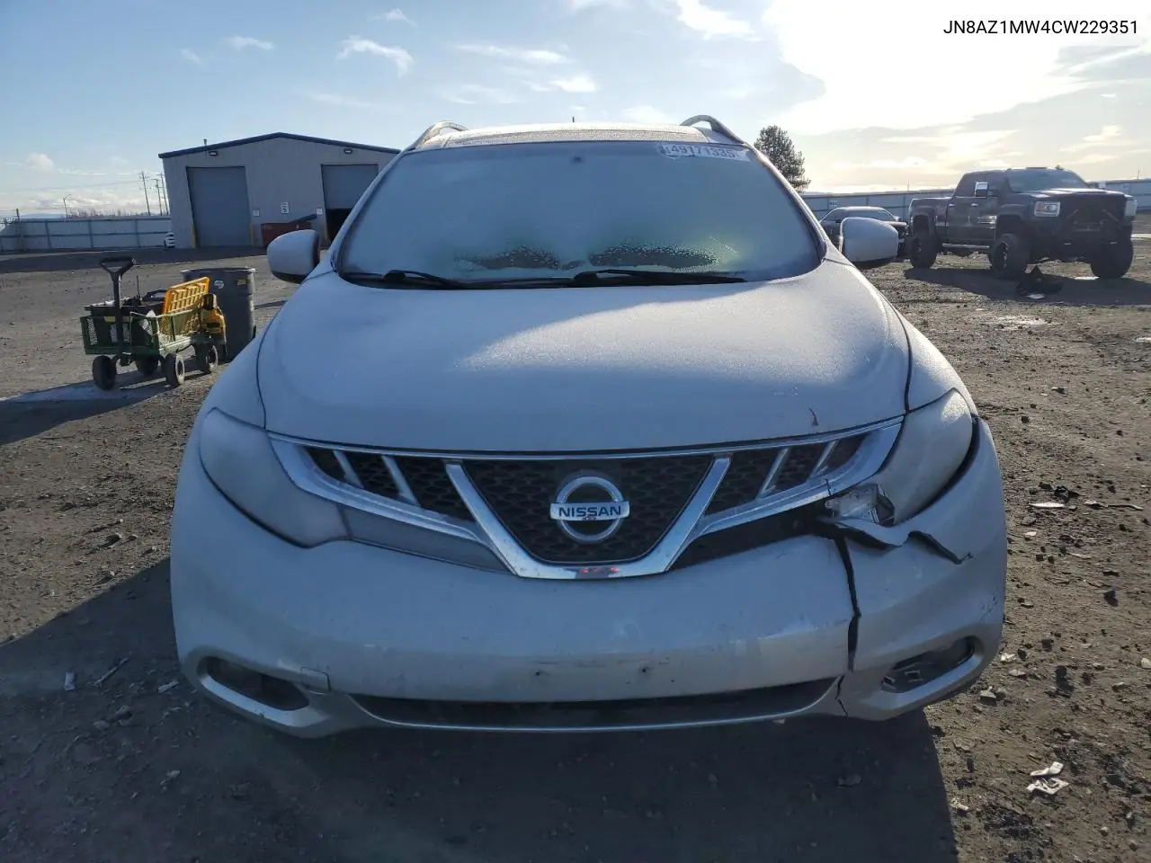 2012 Nissan Murano S VIN: JN8AZ1MW4CW229351 Lot: 49171335