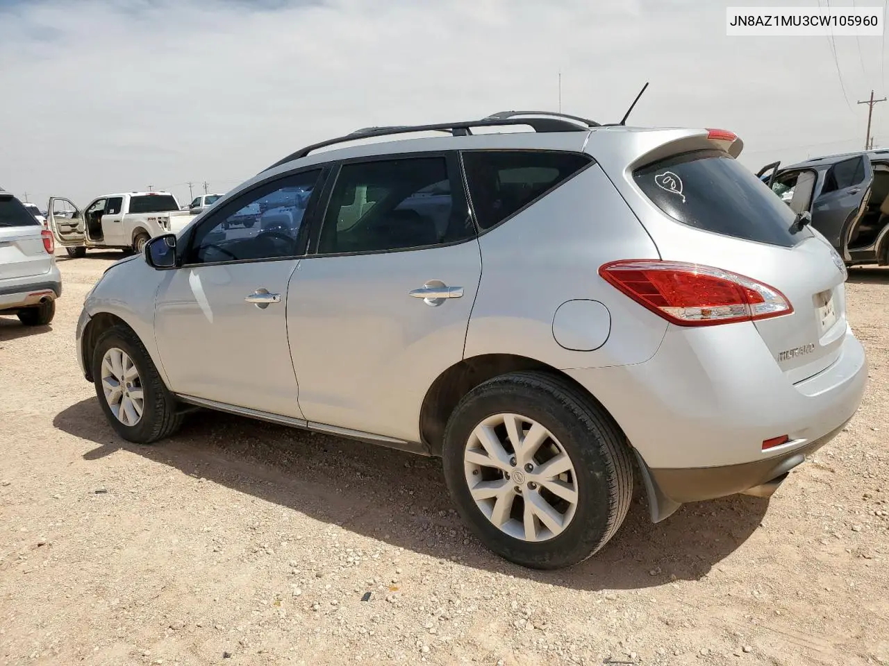 jn8az1mu3cw105960 JN8AZ1MU3CW105960 2012 Nissan Murano S