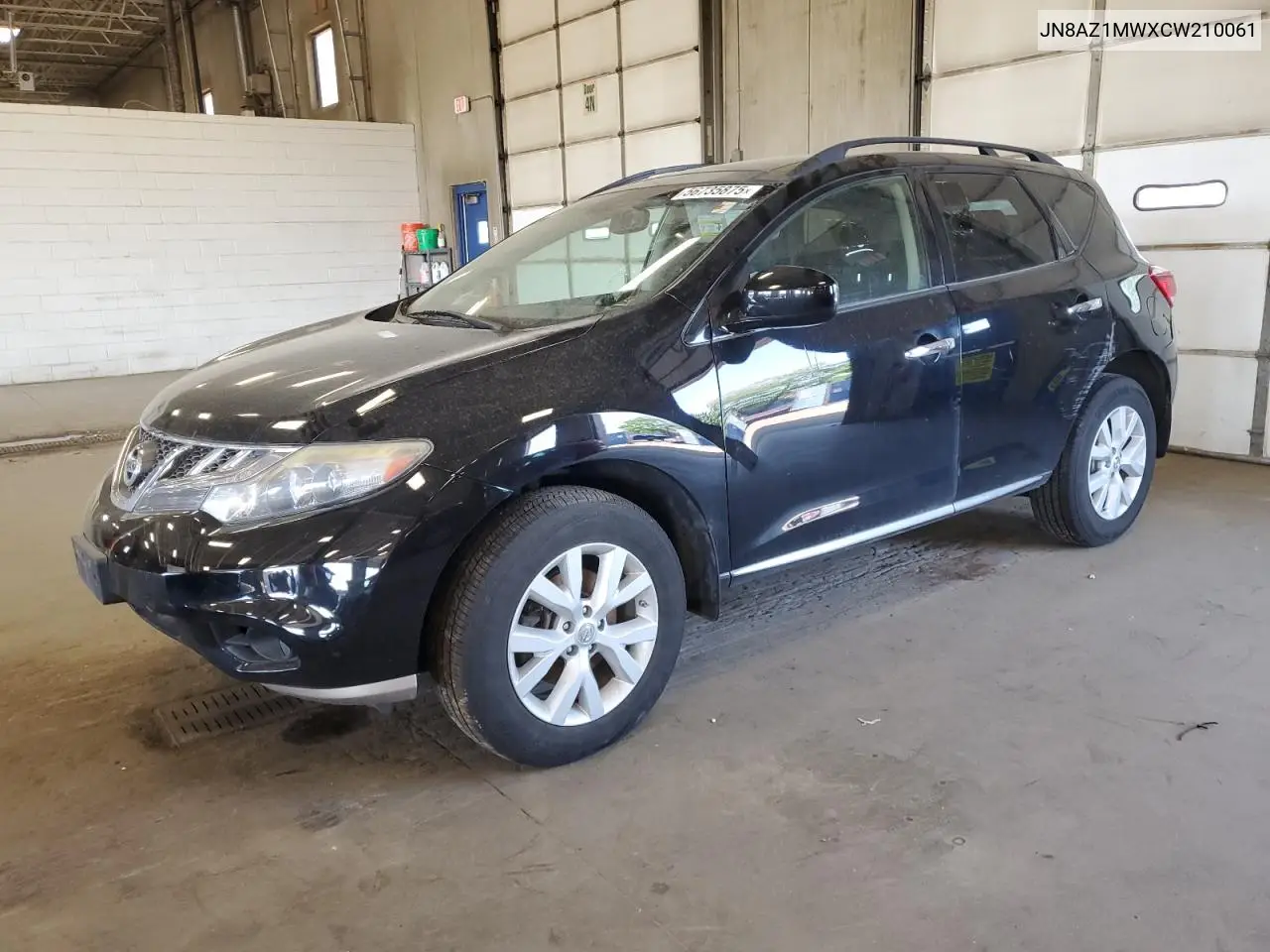 2012 Nissan Murano S VIN: JN8AZ1MWXCW210061 Lot: 56735875