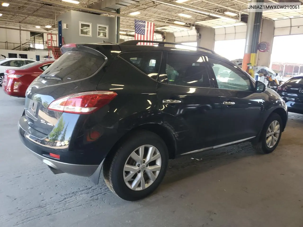 2012 Nissan Murano S VIN: JN8AZ1MWXCW210061 Lot: 56735875