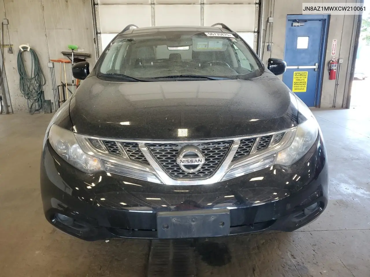 2012 Nissan Murano S VIN: JN8AZ1MWXCW210061 Lot: 56735875